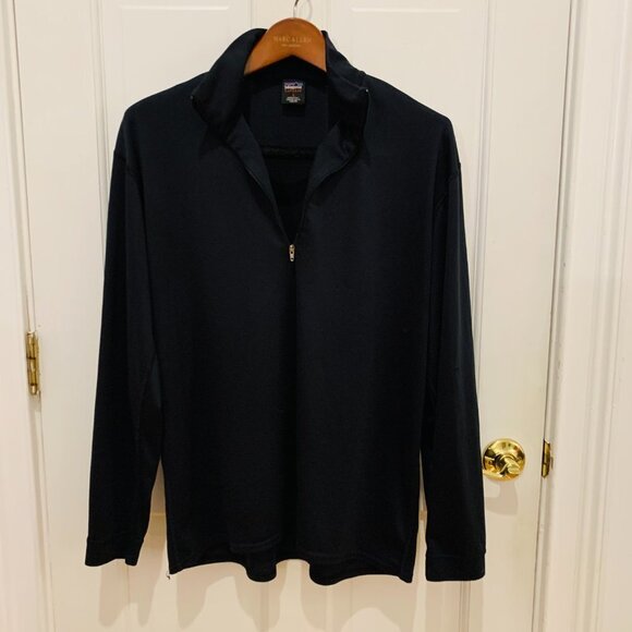 Men Vintage Patagonia Capilene Base Layer Half Zip Size Large - Picture 4 of 8